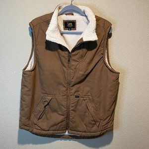 Lee Sherpa Vest Jacket L